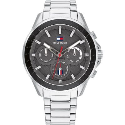 Tommy Hilfiger Men's 44mm Multifunction Watch (1791857)