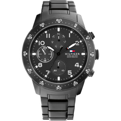 Tommy Hilfiger Men's 44mm Multifunction Watch (1791951)