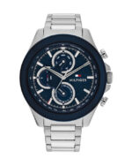 Tommy Hilfiger Men's Chronograph 46mm Silver Stainless Steel Watch (1792080)