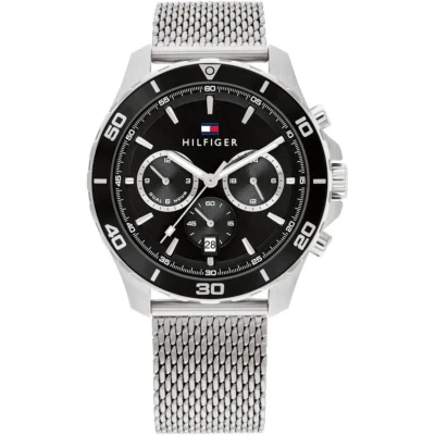 Tommy Hilfiger Men's 43mm Dual Time Watch (1792092)