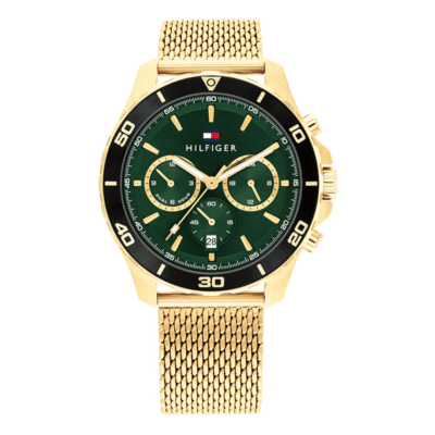 Tommy Hilfiger Men's 43mm Dual Time Watch (1792093)