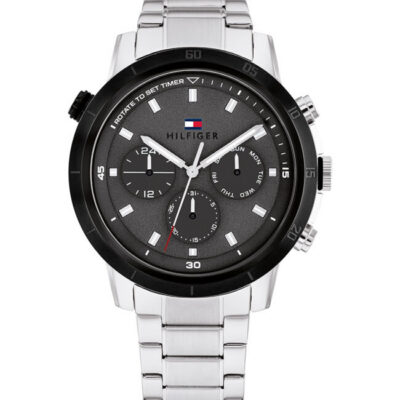Tommy Hilfiger Men's 46mm Multifunction Watch (1792106)