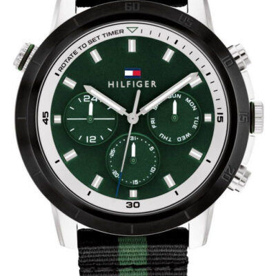 Tommy Hilfiger Men's 46mm Multifunction Watch (1792107)