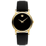 Movado Men's Gold-Tone Swiss Quartz Watch (2100005)
