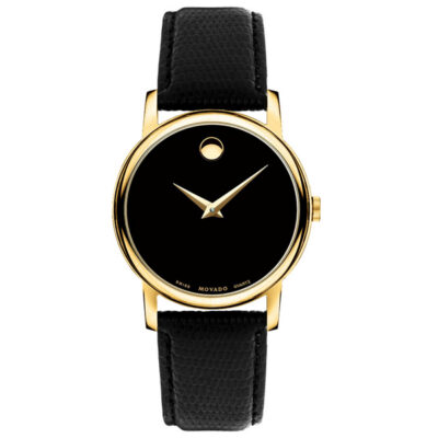 Movado Men's Gold-Tone Swiss Quartz Watch (2100005)