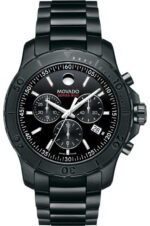 Movado Series 800 Men's Black Chronograph Watch (2600119)