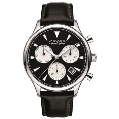 Movado Calendoplan Chronograph Watch (3650005)