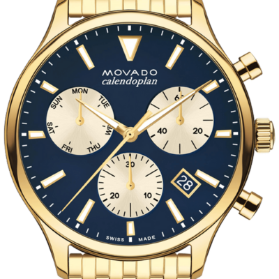Movado Calendoplan Chronograph Watch (3650015)