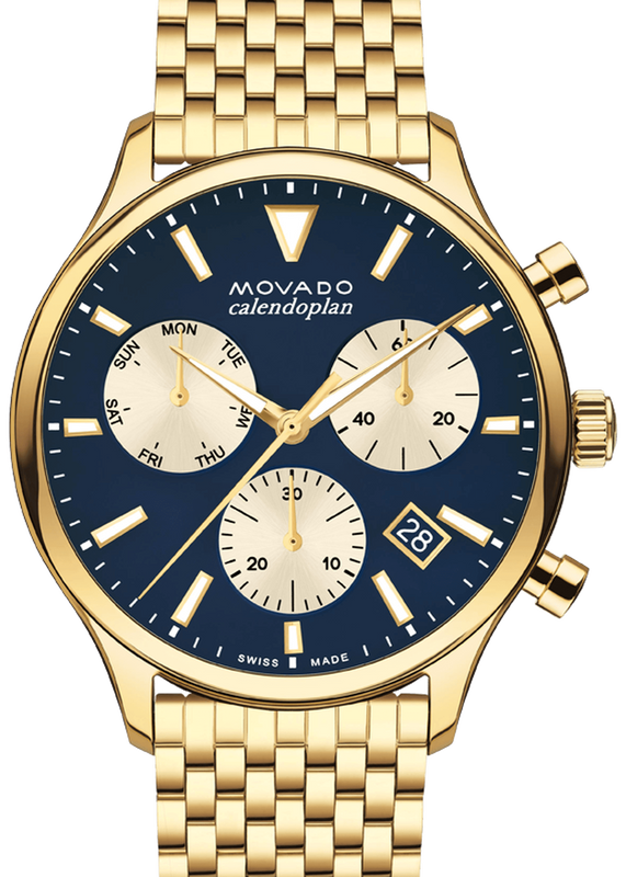 Movado Calendoplan Chronograph Watch (3650015) Movado Calendoplan Chronograph Watch (3650015)