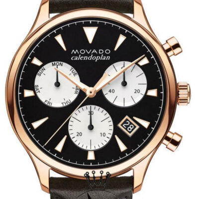 Movado Calendoplan Chronograph Watch (3650021)