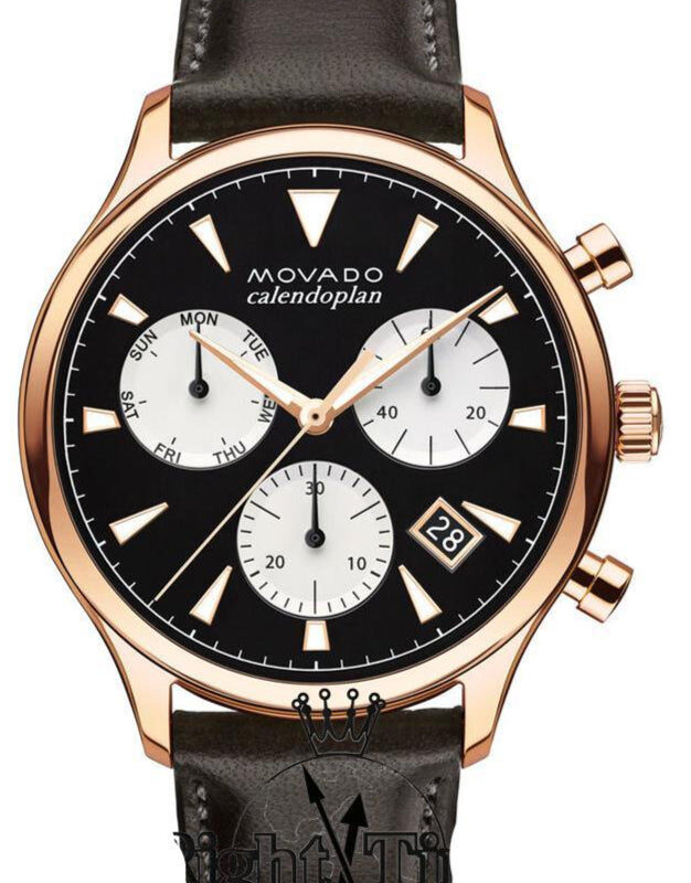 Movado Calendoplan Chronograph Watch (3650021)