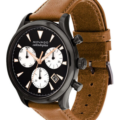 Movado Calendoplan Chronograph Watch (3650022)