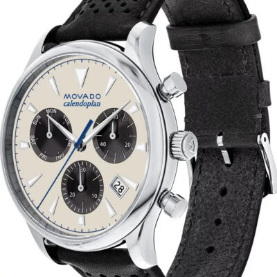 Movado Calendoplan Chronograph Watch (3650024)