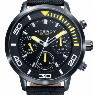 Viceroy Men's Chronograph 43mm Stainless Steel Watch (471027-57)