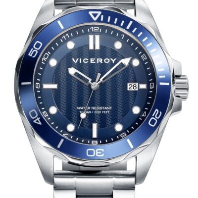 Viceroy Men's 43mm Stainless Steel Watch (471163-37)