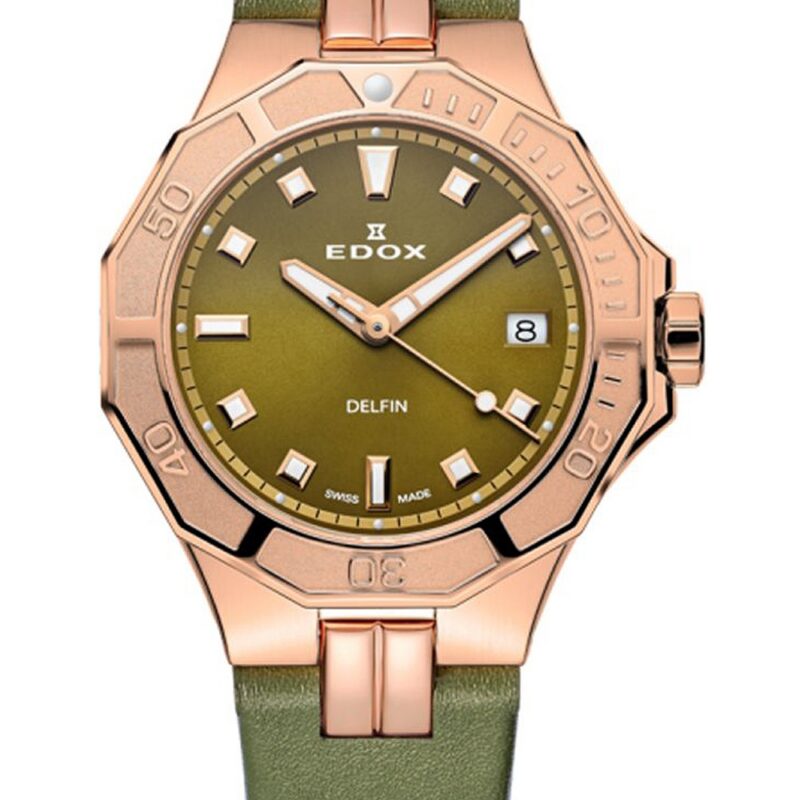 Edox Women's 36mm Watch (53020-37RC-VR) Edox Women's 36mm Watch (53020-37RC-VR)