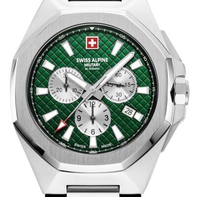 Swiss Alpine Military Men's Chronograph 46mm Watch (7005-9134)