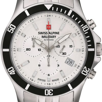 Swiss Alpine Military Men's Chronograph 43mm Watch (7022-9132)