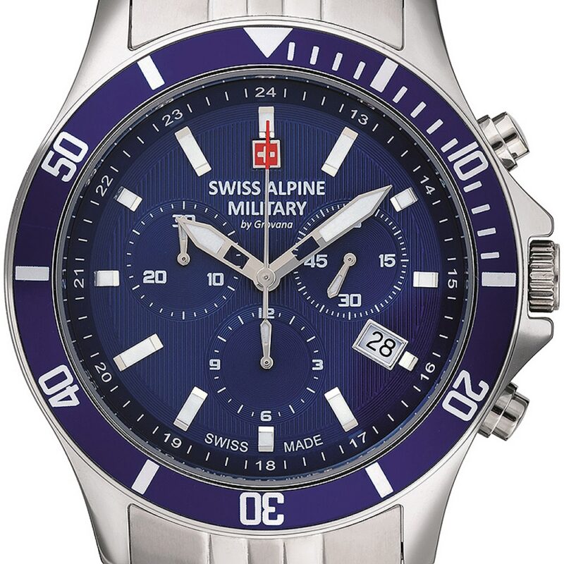 Swiss Alpine Military Men's Chronograph 46mm Watch (7022-9135) Swiss Alpine Military Men's Chronograph 46mm Watch (7022-9135)