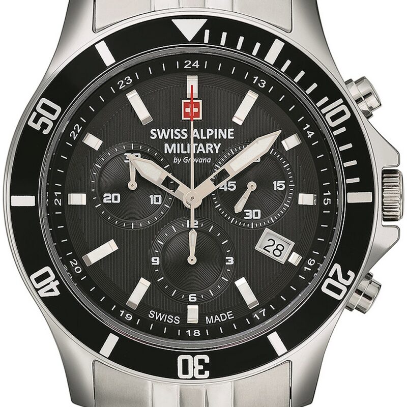 Swiss Alpine Military Men's Chronograph 46mm Watch (7022-9137) Swiss Alpine Military Men's Chronograph 46mm Watch (7022-9137)