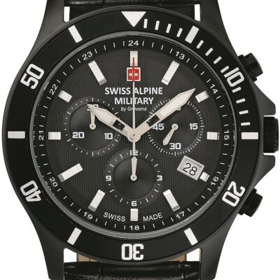 Swiss Alpine Military Men's Chronograph 46mm Watch (7022-9577)