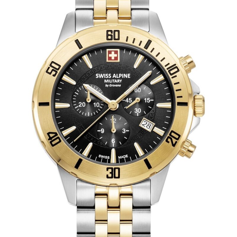 Swiss Alpine Military Men's Chronograph 46mm Watch (7024-9147) Swiss Alpine Military Men's Chronograph 46mm Watch (7024-9147)