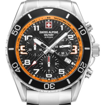 Swiss Alpine Military Men's Chronograph 46mm Watch (7029-9139)