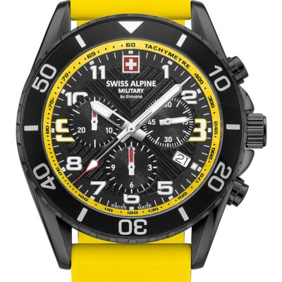 Swiss Alpine Military Men's Chronograph 46mm Watch (7029-9878)