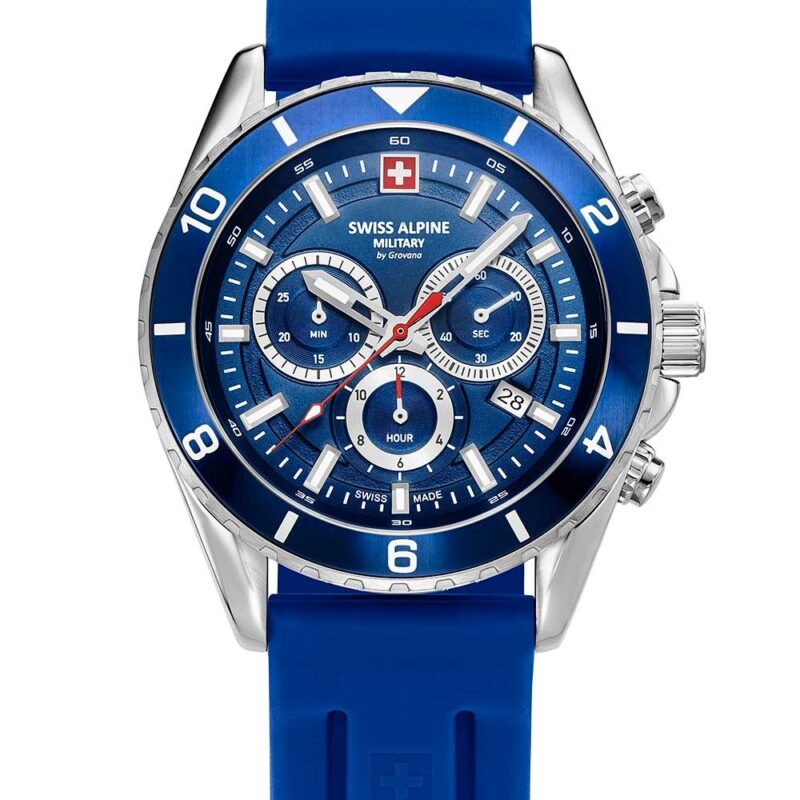 Swiss Alpine Military Men's Chronograph 46mm Watch (7034-9835) Swiss Alpine Military Men's Chronograph 46mm Watch (7034-9835)