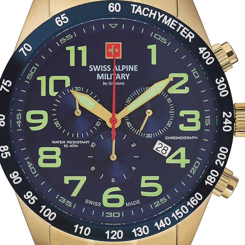 Swiss Alpine Military Men's Chronograph 46mm Watch (7047-9115) Swiss Alpine Military Men's Chronograph 46mm Watch (7047-9115)