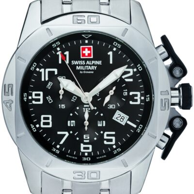 Swiss Alpine Military Men's Chronograph 46mm Watch (7063-9137)
