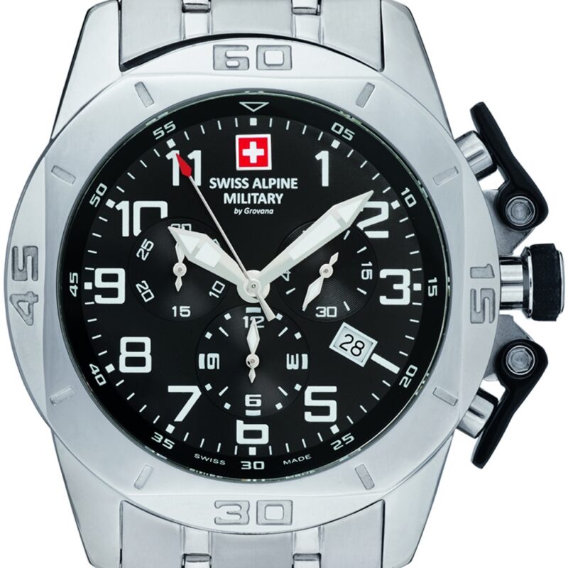 Swiss Alpine Military Men's Chronograph 46mm Watch (7063-9137) Swiss Alpine Military Men's Chronograph 46mm Watch (7063-9137)