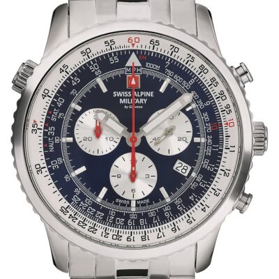 Swiss Alpine Military Men's Chronograph 46mm Watch (7078-9135)
