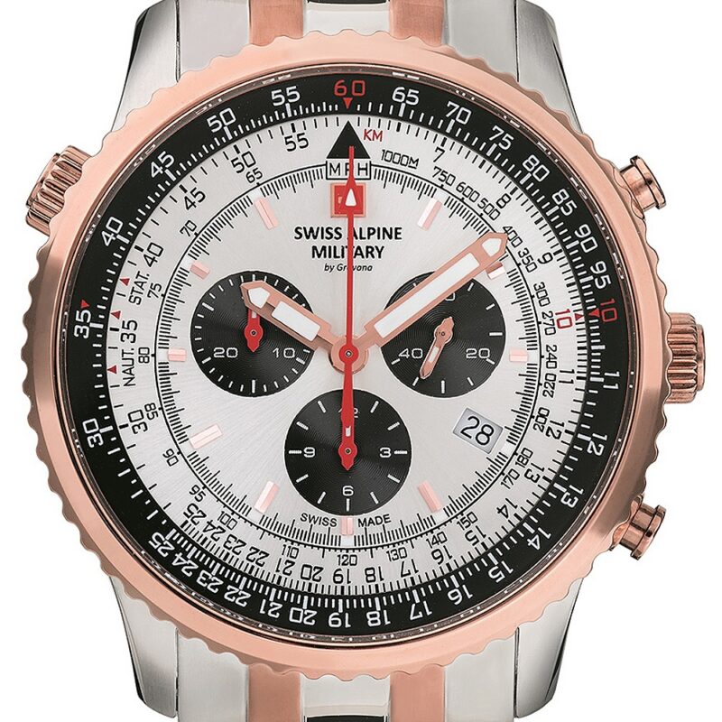 Swiss Alpine Military Men's Chronograph 46mm Watch (7078-9152) Swiss Alpine Military Men's Chronograph 46mm Watch (7078-9152)