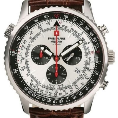 Swiss Alpine Military Unisex Chronograph 38mm Watch (7078-9532SAM)