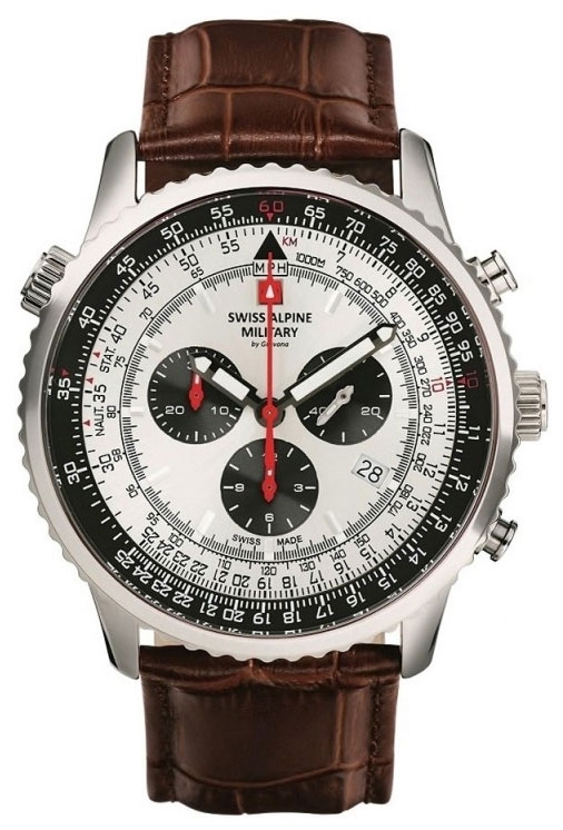 Swiss Alpine Military Unisex Chronograph 38mm Watch (7078-9532SAM) Swiss Alpine Military Unisex Chronograph 38mm Watch (7078-9532SAM)