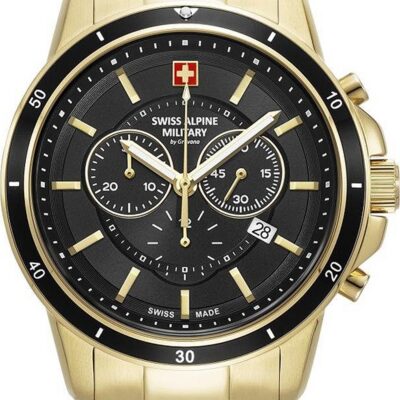 Swiss Alpine Military Men's Chronograph 43mm Watch (7089-9117)