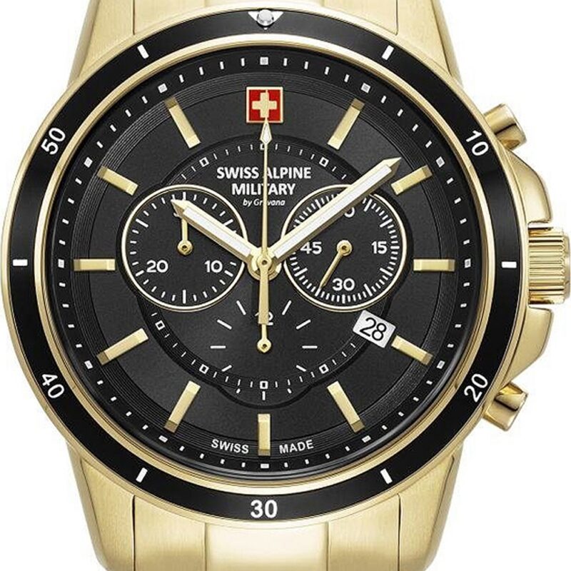 Swiss Alpine Military Men's Chronograph 43mm Watch (7089-9117) Swiss Alpine Military Men's Chronograph 43mm Watch (7089-9117)