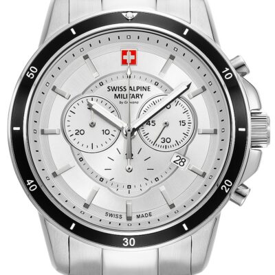 Swiss Alpine Military Men's Chronograph 46mm Watch (7089-9132)