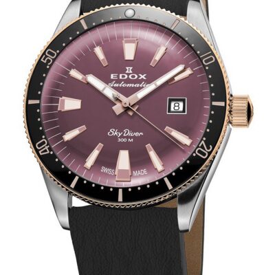 Edox Women's 36mm Watch (80131-357RNRC-VIO)