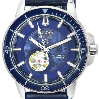 Bulova Men's Stainless Steel Watch (96A291)
