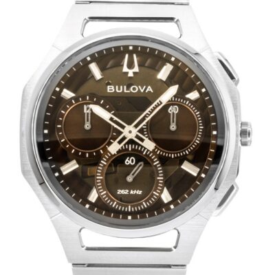 Bulova Men's Stainless Steel Watch (96K117)