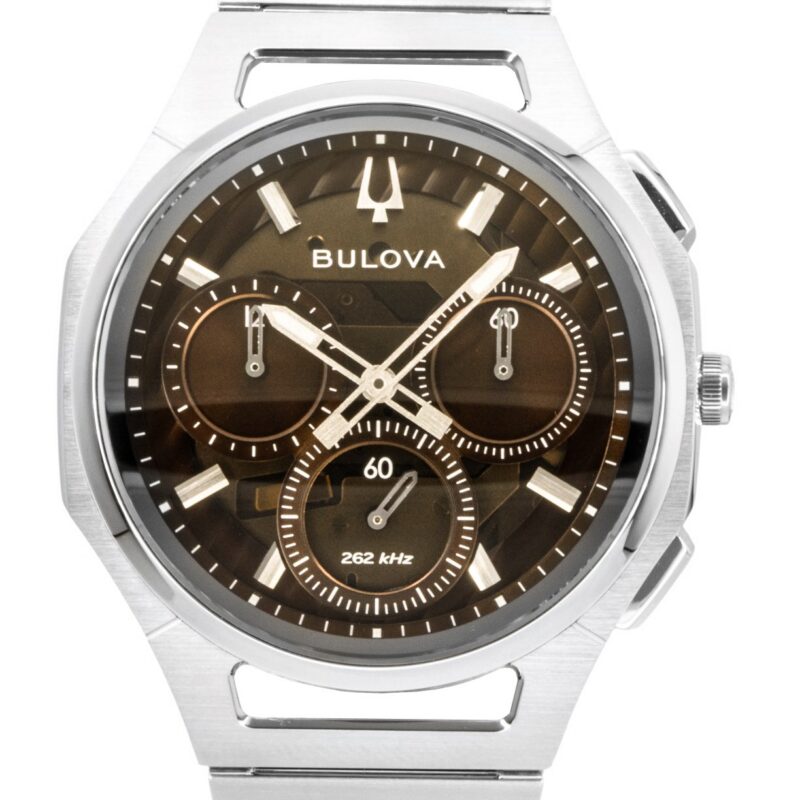 Bulova Men's Stainless Steel Watch (96K117)