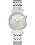 Bulova Unisex 38mm Stainless Steel Watch (96P216)