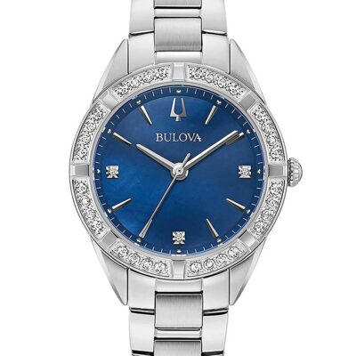 Bulova Unisex 38mm Stainless Steel Watch (96R243)