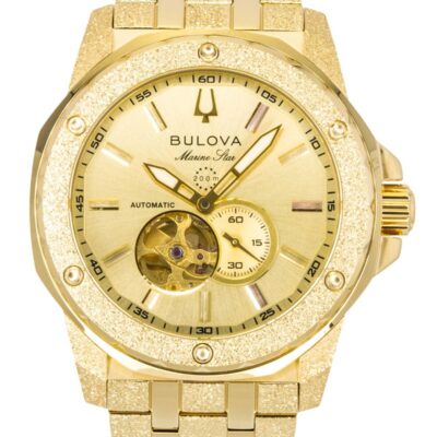 Bulova Men's Stainless Steel Watch (97A200)