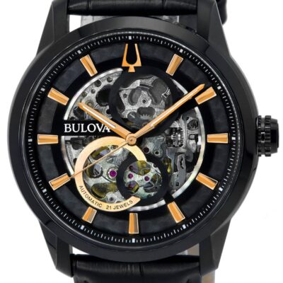 Bulova Men's Stainless Steel Watch (98A283)