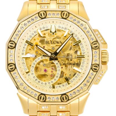 Bulova Men's Stainless Steel Watch (98A292)