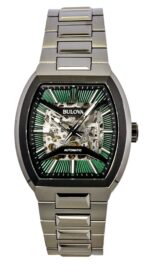 Bulova Unisex 38mm Stainless Steel Watch (98A321)