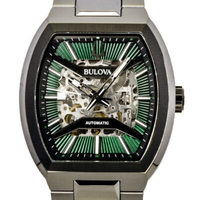 Bulova Unisex 38mm Stainless Steel Watch (98A321)